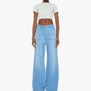 MOTHER  Snacks! Kitchen Drawer Skimp Jeans